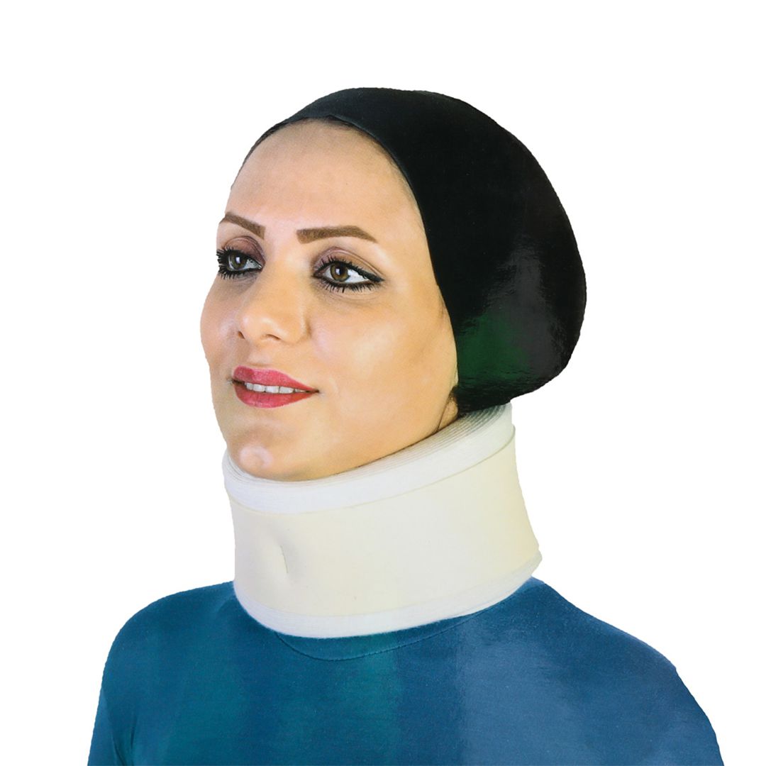 گردن بند طبی اسفنجی قوسدار کد 50300 - کالای پزشکی ترکش