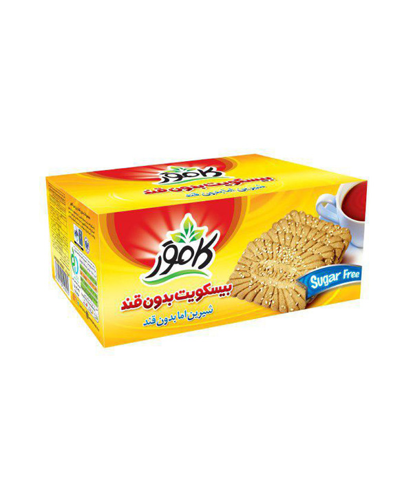 بیسکویت گندم بدون شکر و رژیمی کامور - کالای پزشکی ترکش