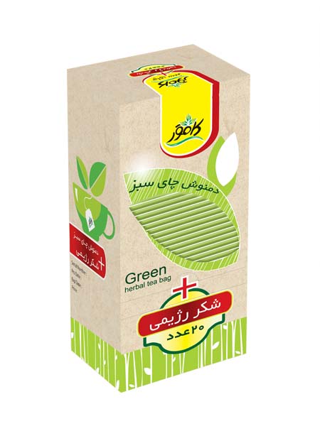 دمنوش چای سبز کامور - کالای پزشکی ترکش