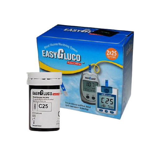 نوار تست قند خون EASY GLUCO - کالای پزشکی ترکش